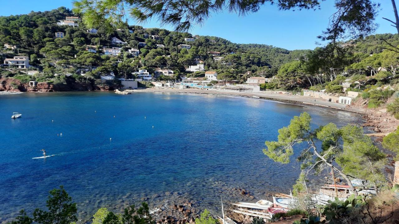 Les Bois Flottes . Plage De La Verne La Seyne-sur-Mer Exterior foto